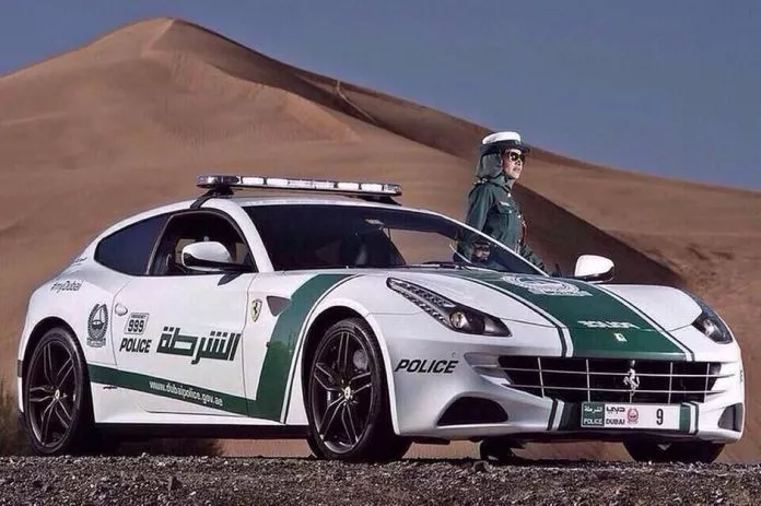 Ferrari FF Dubai Cop Car