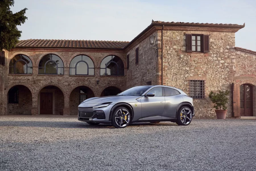 Ferrari Purosangue front view