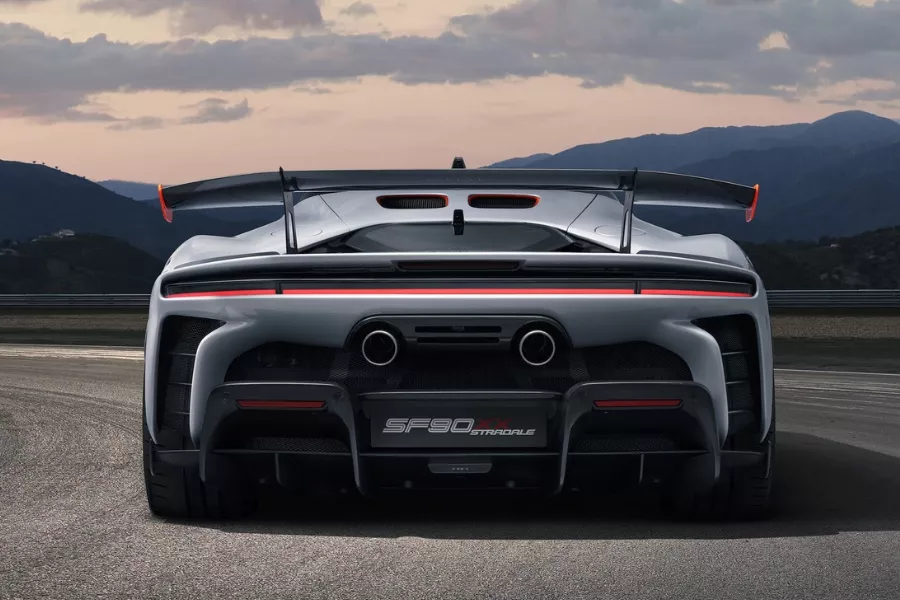 Ferrari SF90 XX Stradale rear view