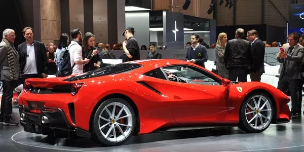 Ferrari V8 Hybrid at Geneva Auto show