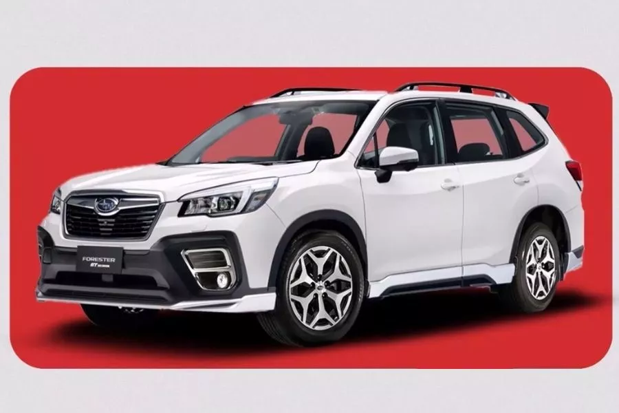 A picture of a Forester fitted in with the GT Lite body kit