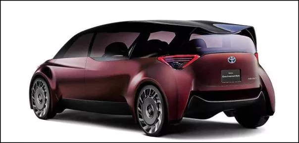 Toyota Fine-Comfort Ride concept angular rear