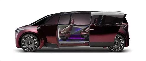 Toyota Fine-Comfort Ride concept side view