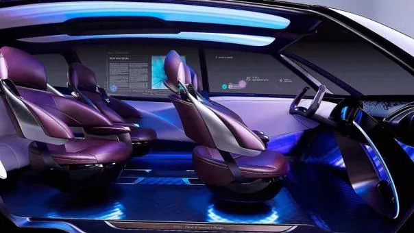 Toyota Fine-Comfort Ride concept interior