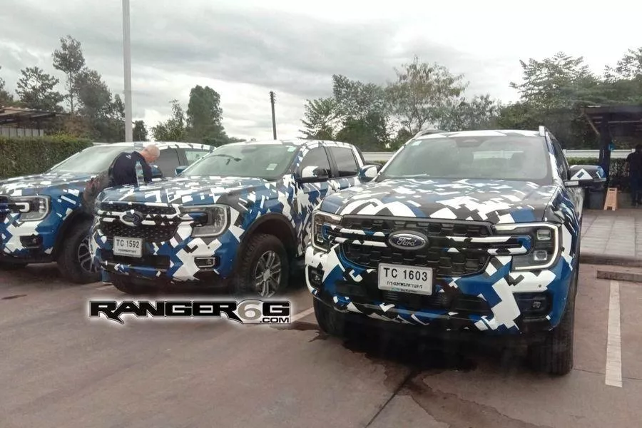 Next-gen Ford Ranger upcoming trim levels