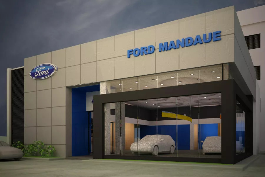 Ford Mandaue Service Facility facade