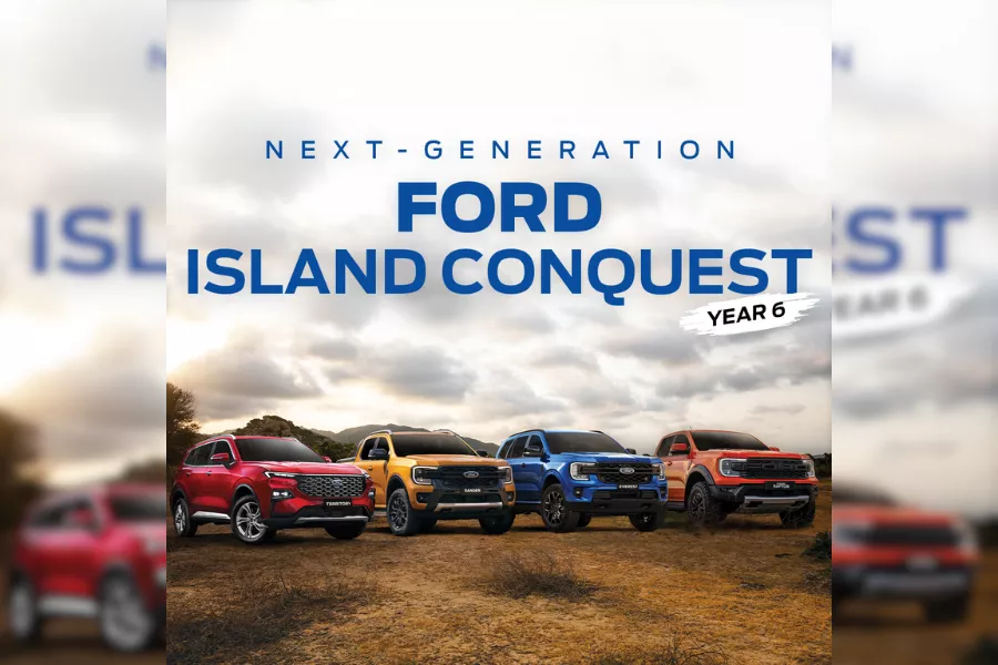 The pickup will join this year's Ford Island Conquest Ford Island Conquest poster