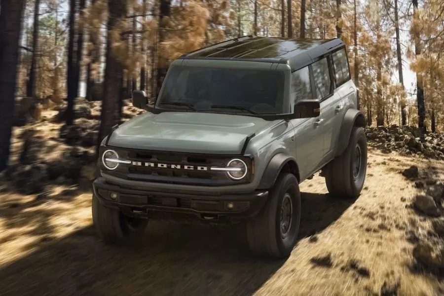 Ford Bronco front view