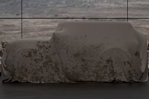 Ford Bronco 2020 teaser shot