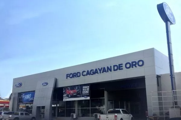 A picture of the Ford dealership in Cagayan de oro