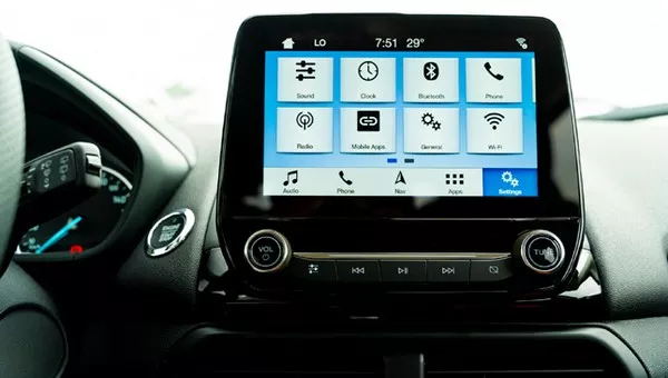Ford EcoSport 2018 dashboard