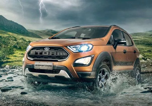 Ford Ecosport Storm 2018 angular front