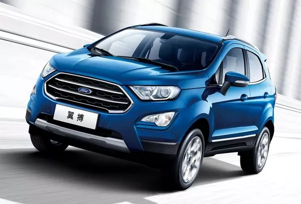 Ford EcoSport 2018 facelift angular front