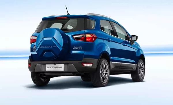 Ford EcoSport 2018 facelift angular rear