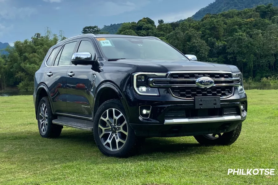 Ford Everest front view