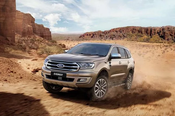 Ford Everest 2019 angular front