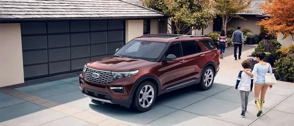 Ford Explorer 2020 angular front