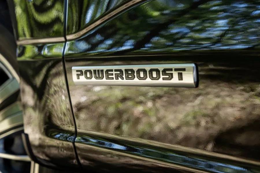 Ford aims to champion its PowerBoost hybrid technology with the new F-150 Ford F-150 PowerBoost badge