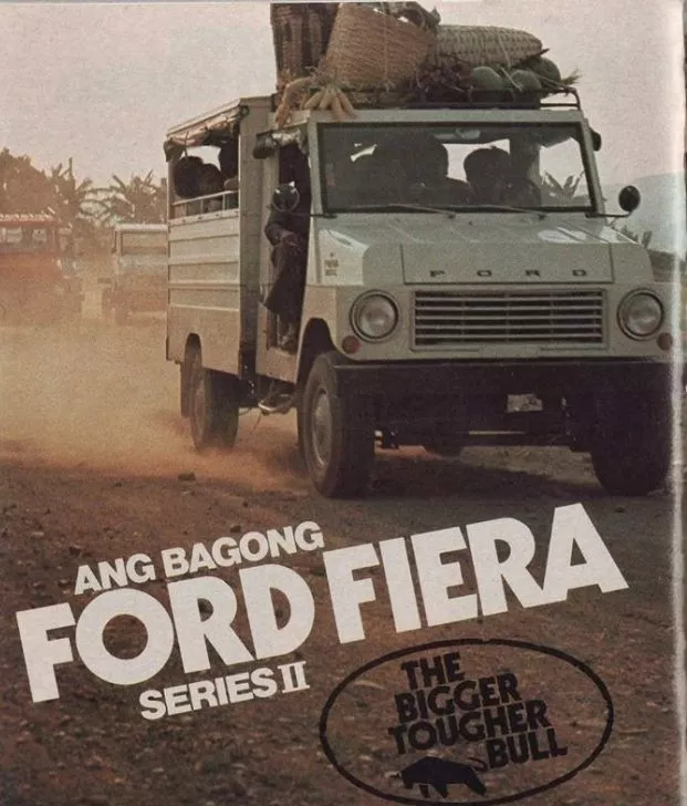 A picture of a Ford Fiera II promotional poster