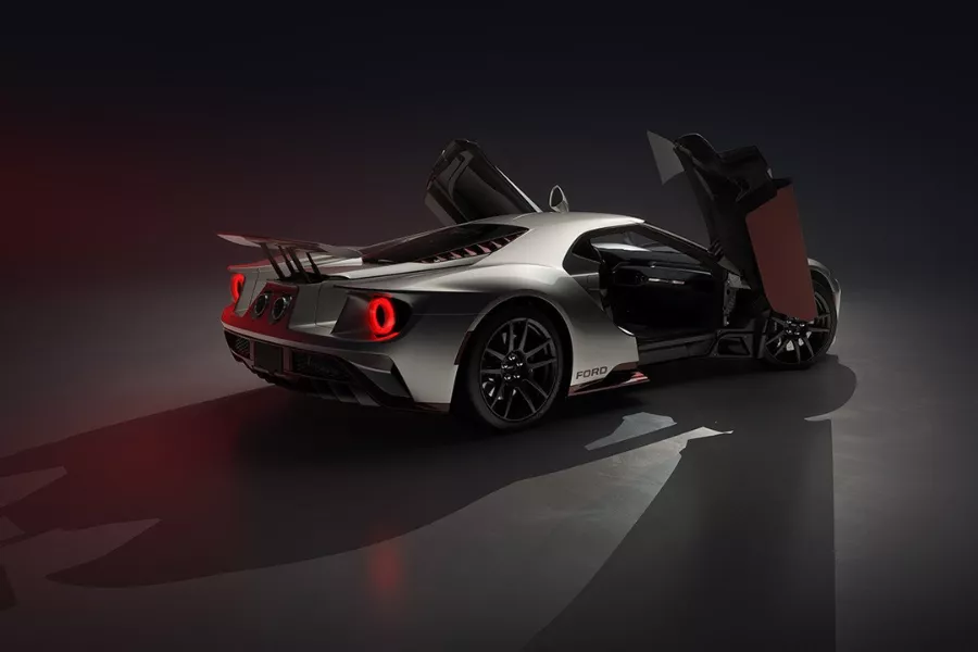2022 Ford GT LM Edition rear view