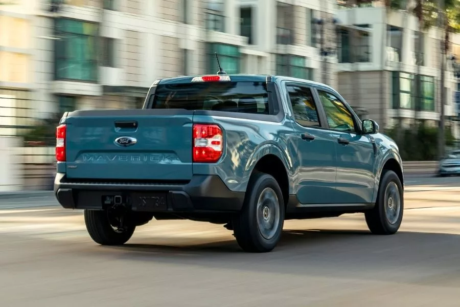 Ford Maverick rear view