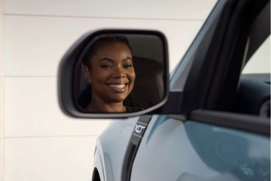 Gabrielle Union in Ford Maverick