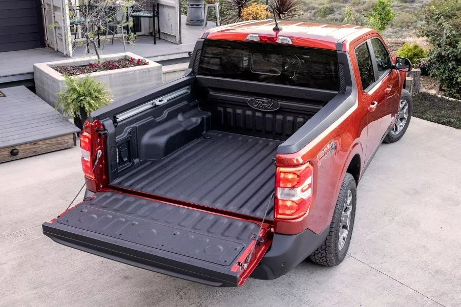 Ford Maverick cargo bed