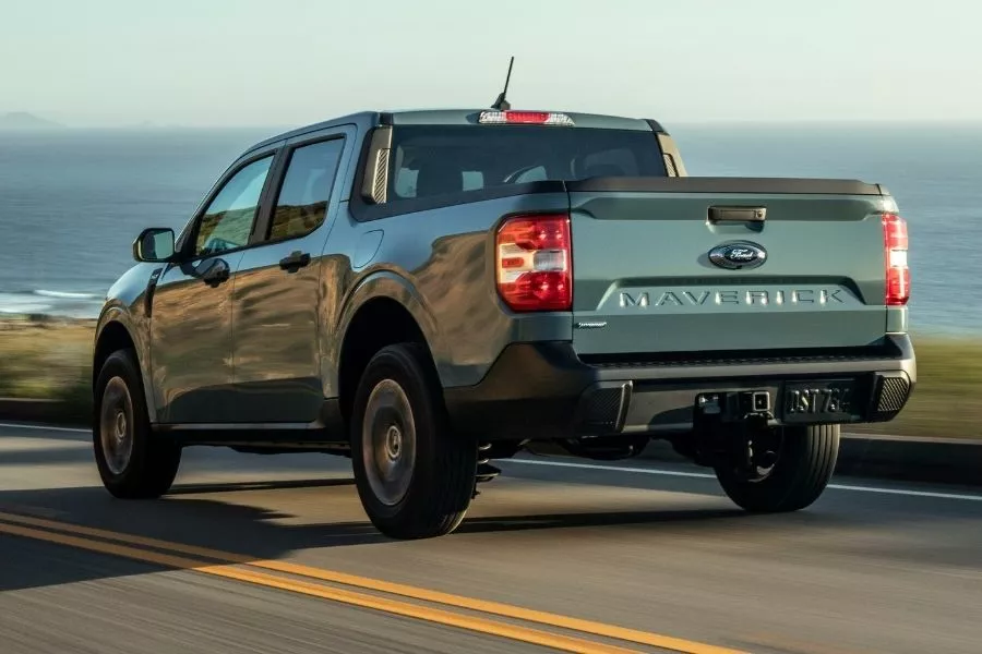 Ford Maverick rear view