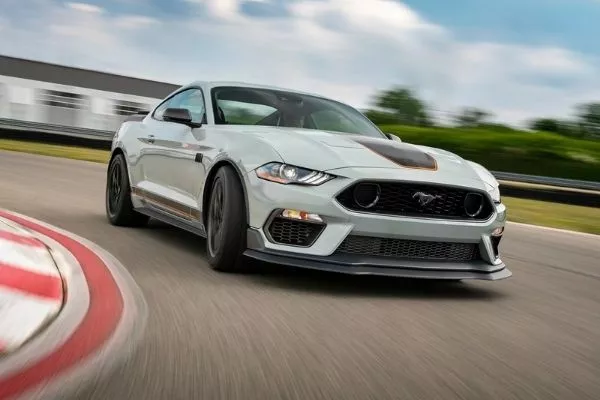 2021 Ford Mustang Mach 1 front view