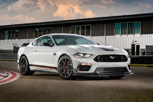 2021 Ford Mustang Mach 1 front view