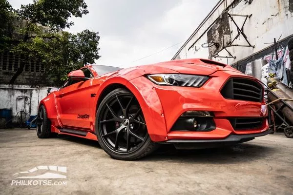 Ford Mustang front view