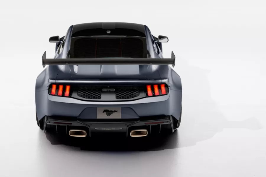 Ford Mustang GTD rear view