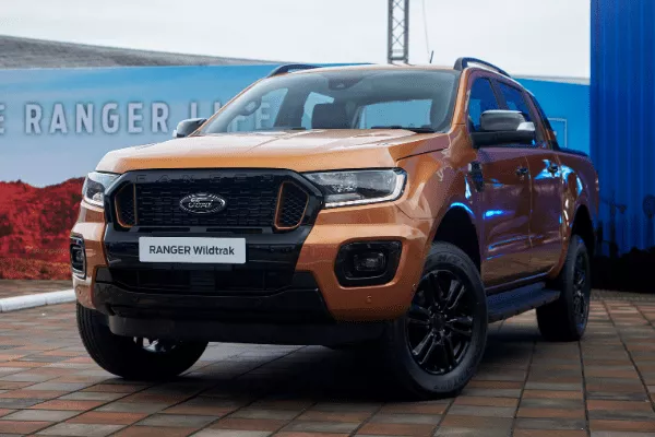 2021 Ford Ranger front shot