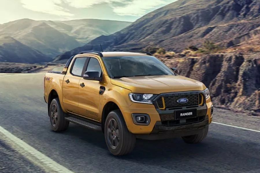 Ford Ranger front view
