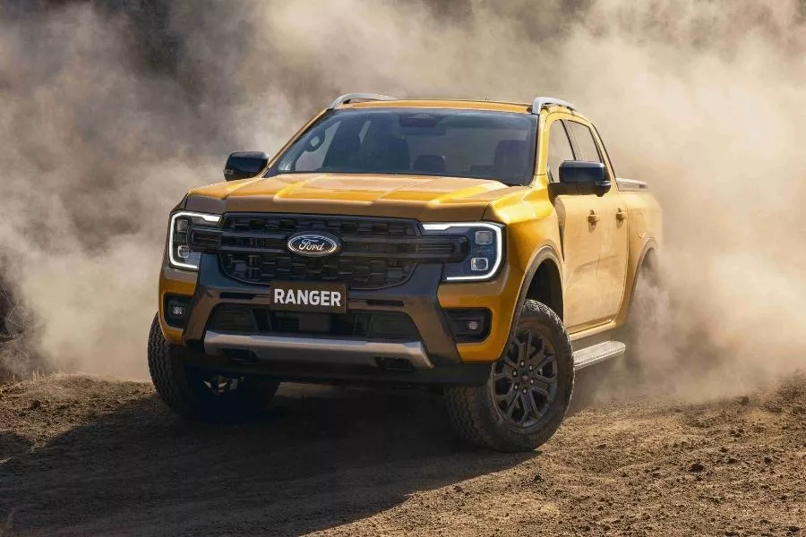 Ford Ranger front view