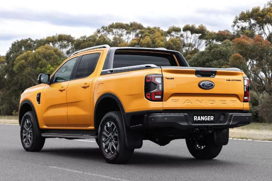 All-new Ford Ranger rear view