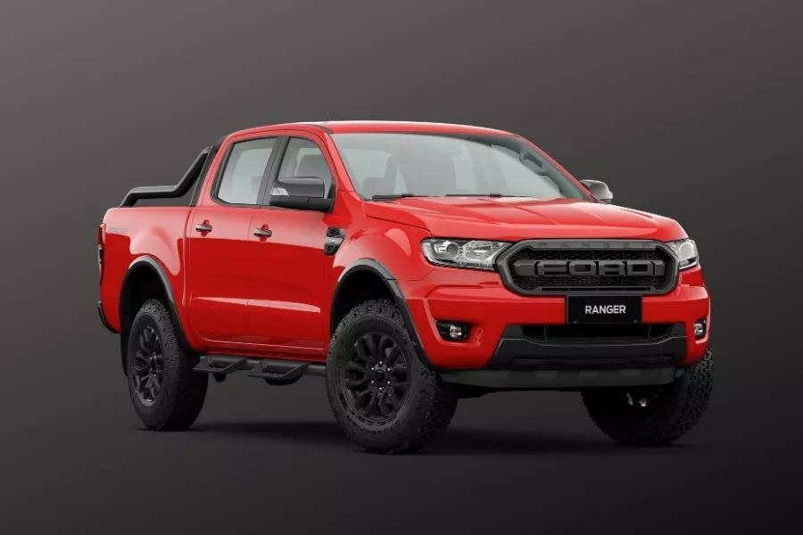 Ford Ranger front view