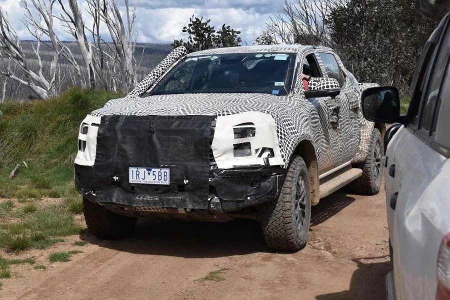 All-new Ford Ranger front view