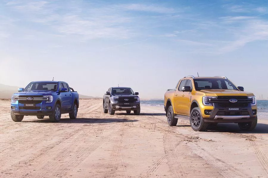 All-new Ford Ranger trims