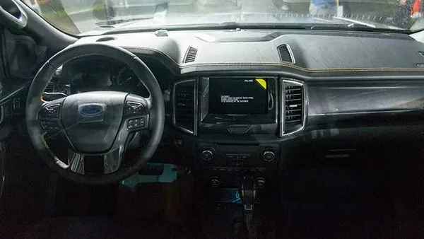 Ford Ranger 2018 dashboard area