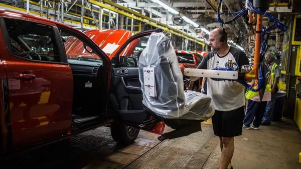 Ford Ranger 2019 production