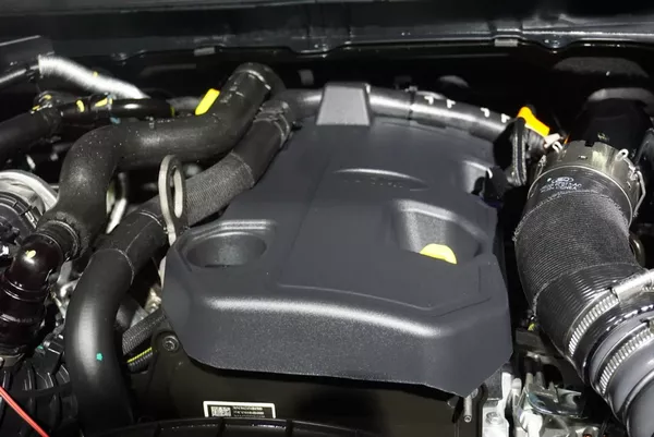 engine of the Ford Ranger 2019