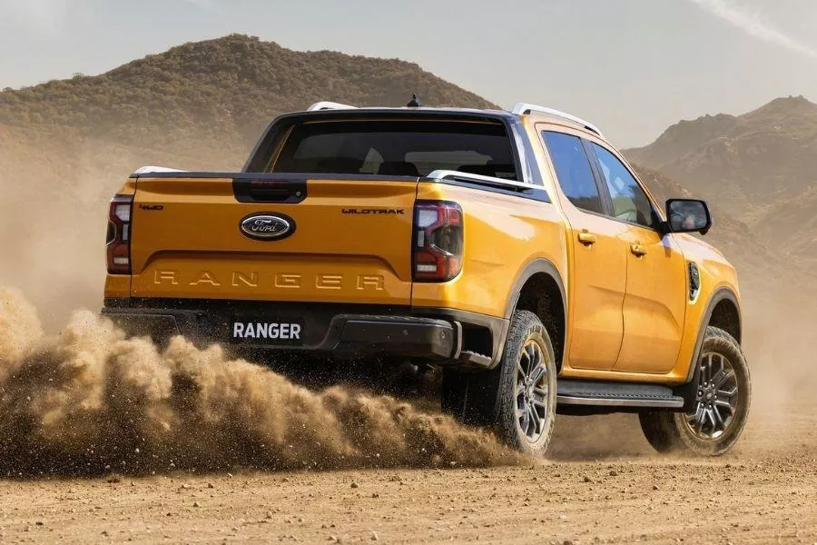 Ford Ranger rear view