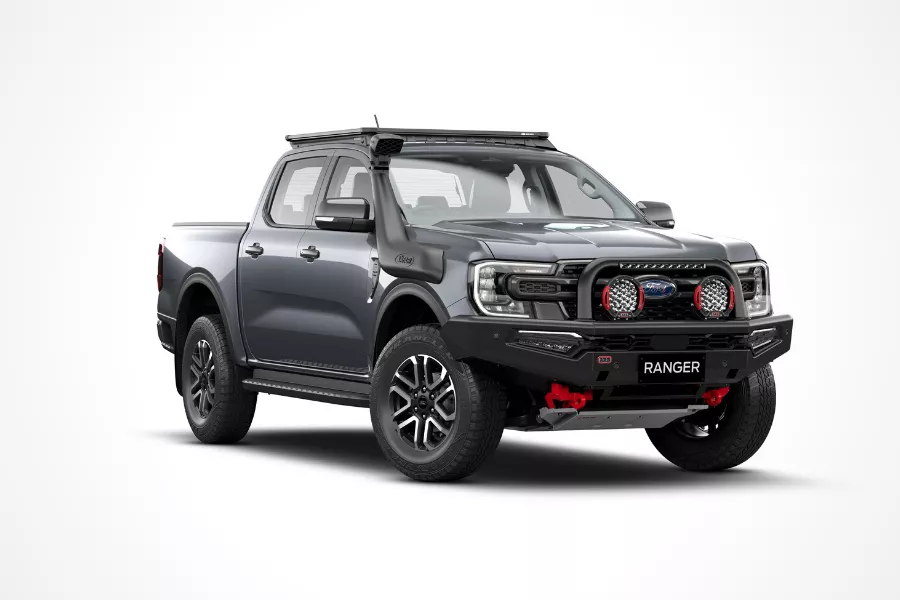 ARB improves style and functionality Ford Ranger front view