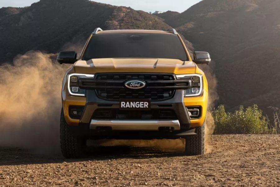 All-new Ford Ranger front view