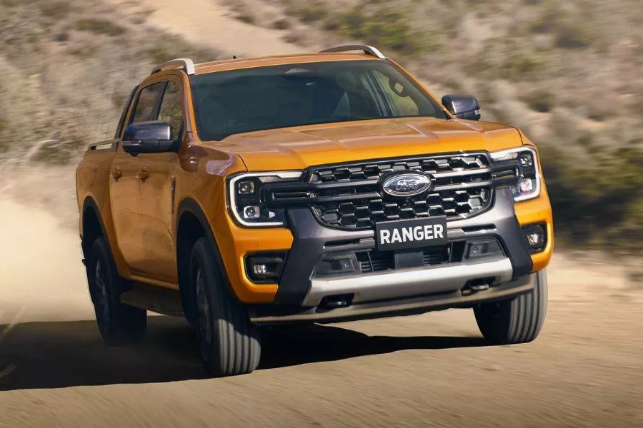 Ford Ranger front view