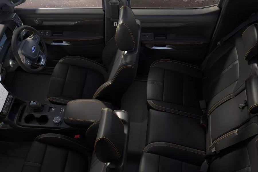 All-new Ford Ranger interior view