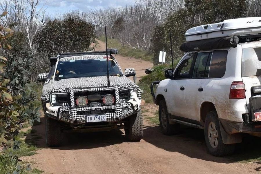 Ford Ranger Raptor front view