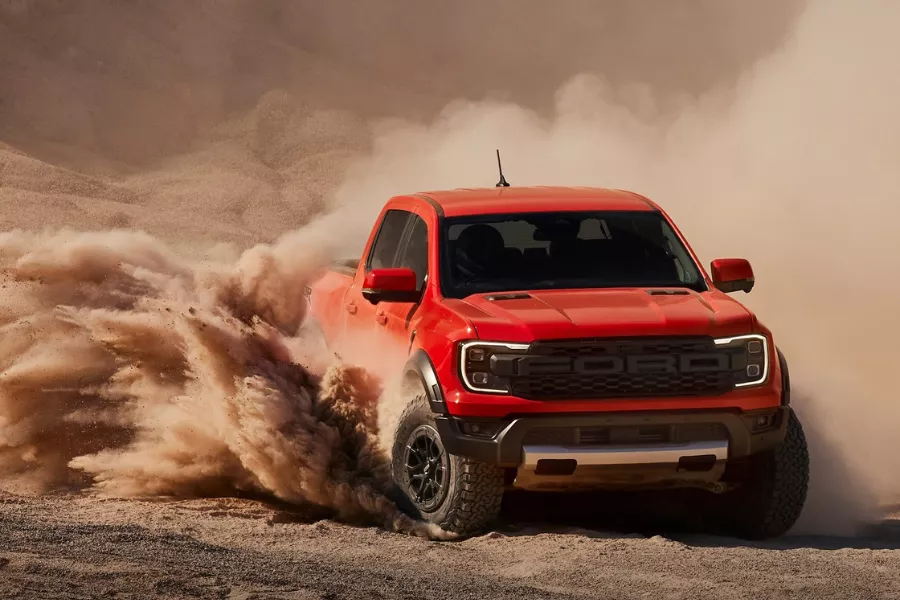 Ford Ranger Raptor front view