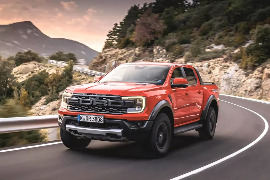 Ford Ranger Raptor front view